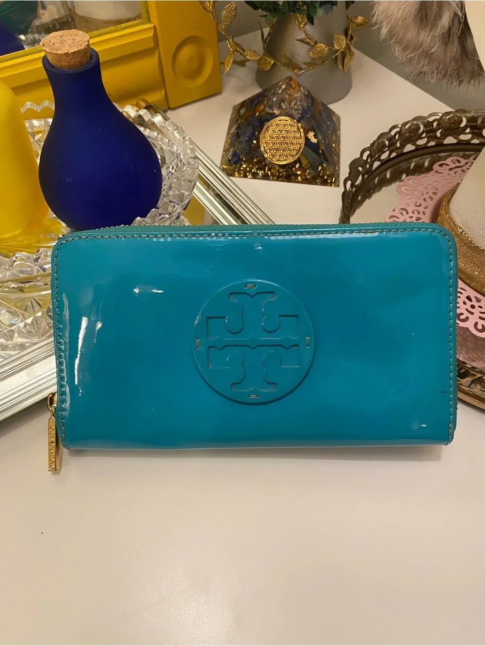 Tory Burch Patent Leather Wallet